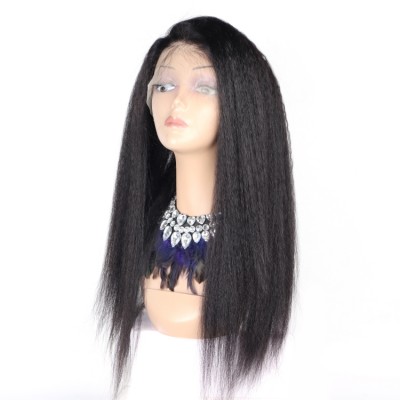 wholesale virgin hair vendors kinky straight hair transparent lace frontal braided lace wig hair extension