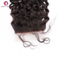 Water wave hd lace closure closure wig bundles with closure