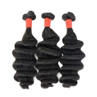 Angelbella Virgin Remy Double Drawn Hair Deep Wave Funmi Hair Wefting