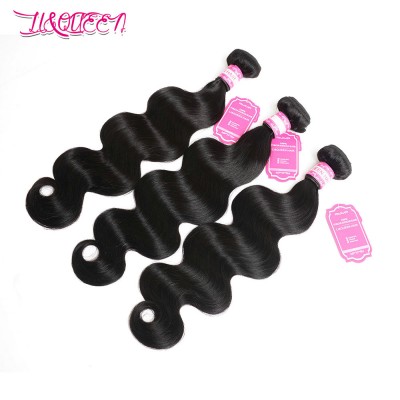 High quality Malaysian human hair original virgin malaysian hair 12inch frontal with bundles