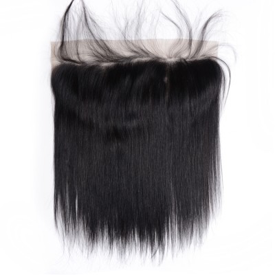 wholesale virgin hair extension 100 natural remy hair ear to ear silky straight closure 13x4 lace frontal vedor with baby hair