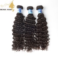 Mona Hair Products 100% Raw Unprocessed Kinky Curly Wholesale Virgin Indian Hair