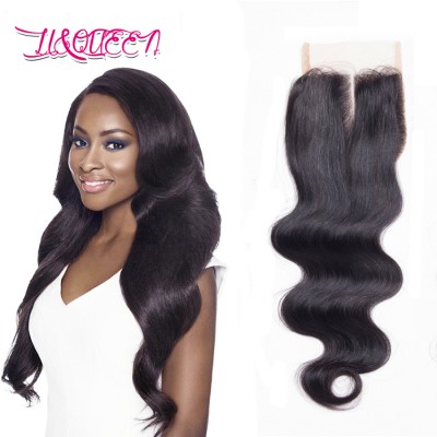 8A peruvian virgin hair lace closure 4*4 peruvian body wave closure Wholesale peruvian hair free parting lace closure