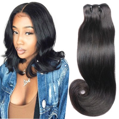 10A Cuticle Aligned 100 Raw Human Virgin Hair Double Drawn Raw Virgin Hair