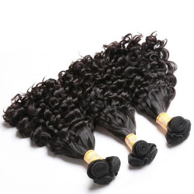 Wholesale double drawn Peruvian Human Hair Virgin Hair Bundles With Lace Closure weaves bundles peruvian and brazilian human