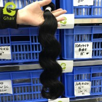 Hot sale factory direct double drawn virgin peruvian human hair weave bundles