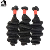 Angelbella Bouncy Curls Hair Funmi Hair Super Double Drawn Vietnamese Human Hair Weave Distributors